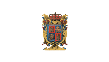 [Campeche coat of arms on white background, de facto flag]