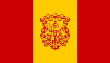 Alternate version of the flag of Morelia