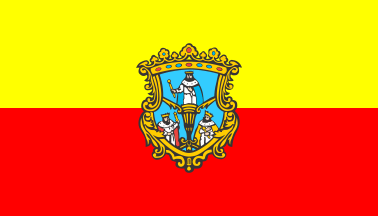 Alternate version of the flag of Morelia